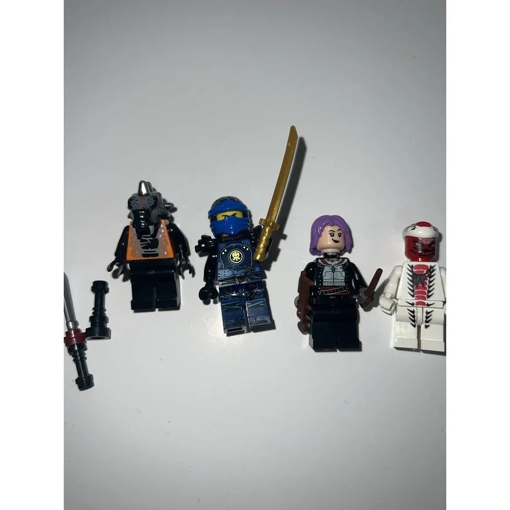 LEGO Marvel Mini-figures Hawkeye Avengers Black Dark Purple ninjango snake